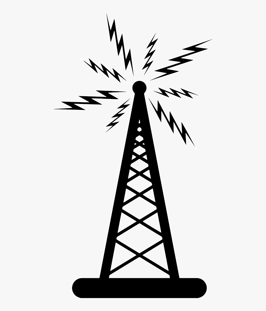 High Speed Internet In The Country - Radio Tower Vector, HD Png Download, Free Download