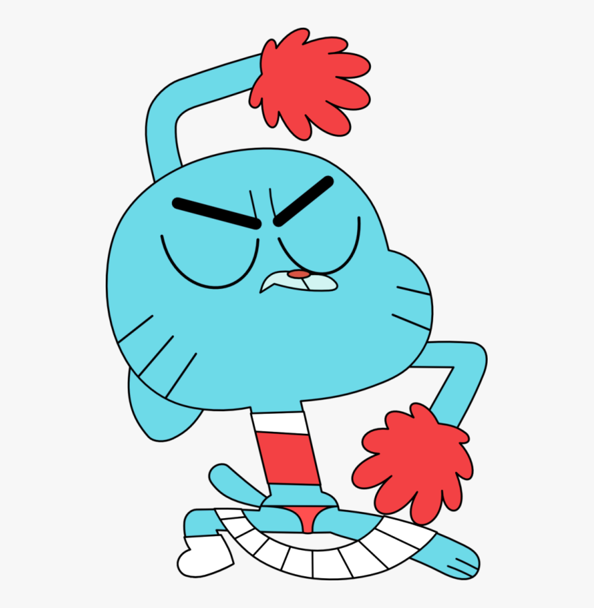 Cheer Leader Gumball Watterson-rqh604 - Amazing World Of Gumball Png, Transparent Png, Free Download