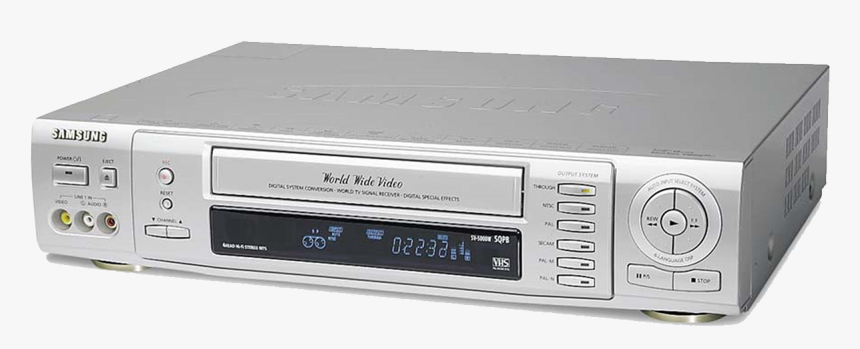 Samsung Sv 5000w Multi System Converting Vcr - Vcr Samsung Png, Transparent Png, Free Download