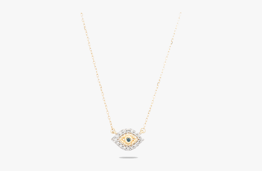 Super Tiny Pavé Evil Eye Necklace"
 Class= - Pendant, HD Png Download, Free Download