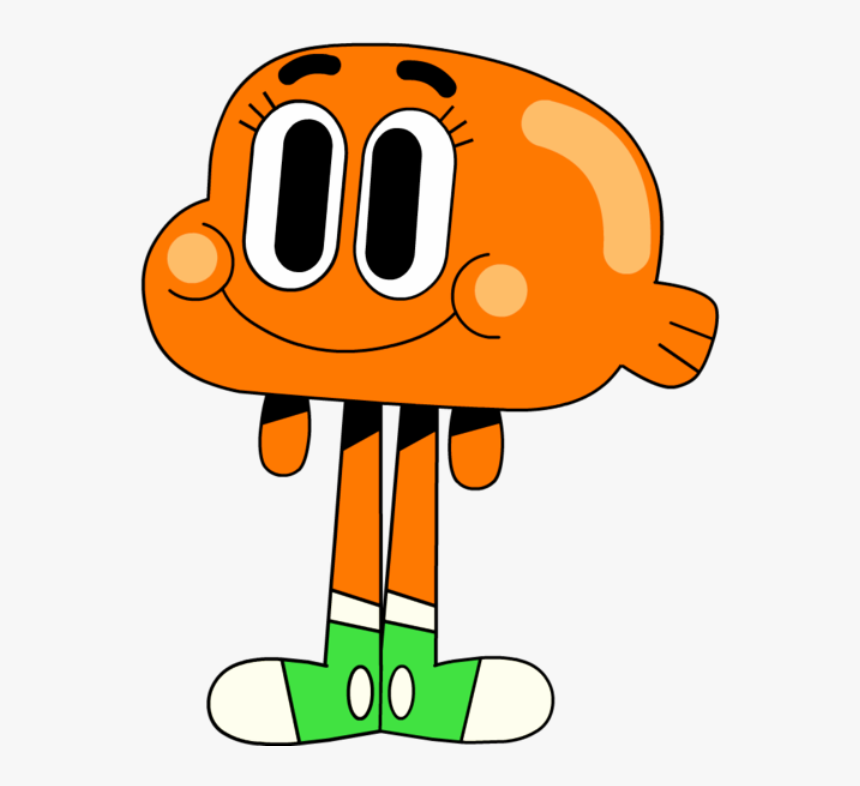 Darwin Watterson Smiling-edj731 - Darwin Off Of Gumball, HD Png Download, Free Download