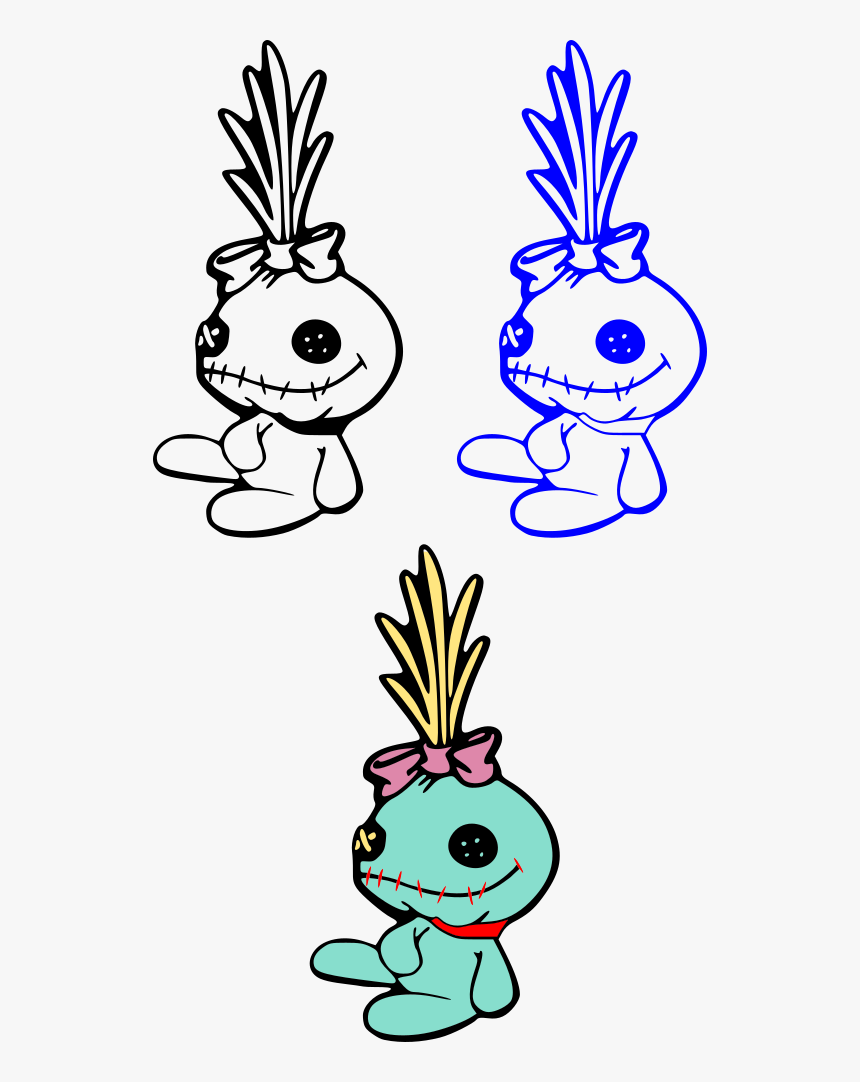 Constantine Lilo And Stitch Scump The Doll 3 Versions - Lilo And Stitch Doll Drawing, HD Png Download, Free Download