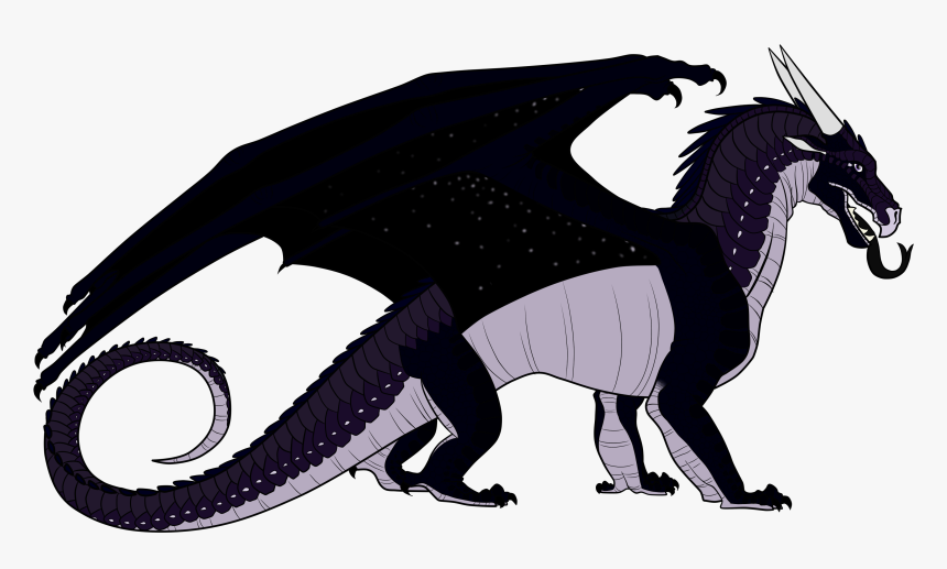 Wings Of Fire Dragon Nightwing Lineart - Wings Of Fire Dragons Png, Transparent Png, Free Download