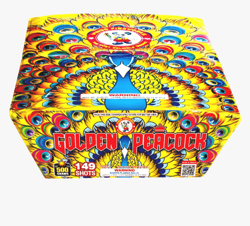 Golden Peacock Fireworks, HD Png Download, Free Download