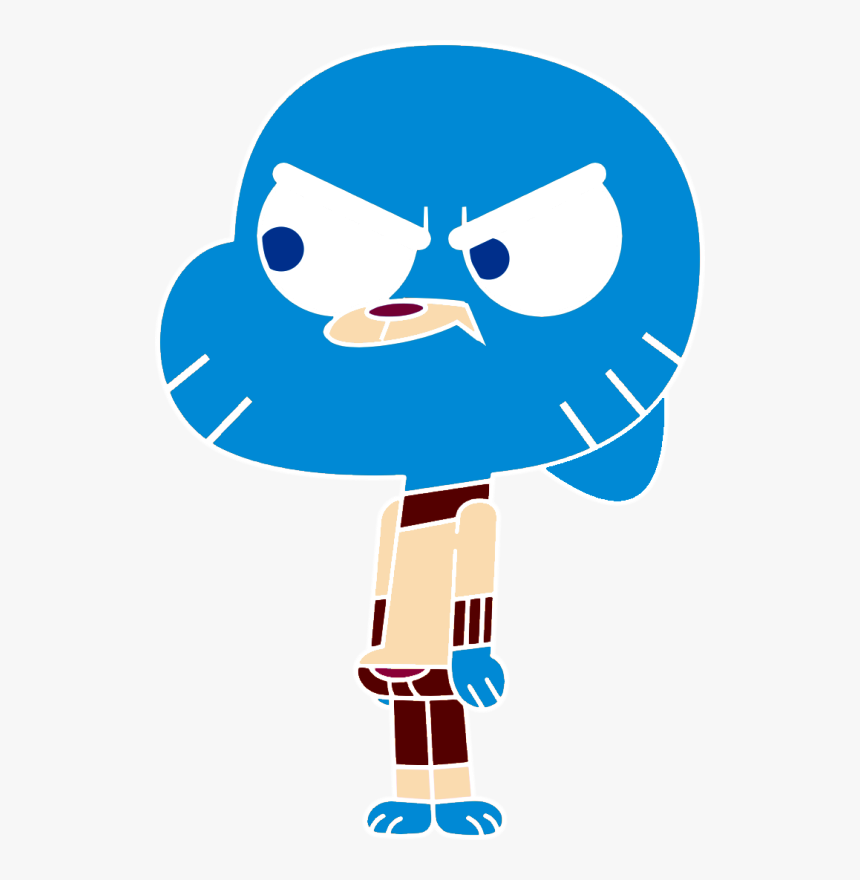 Angry Gumball Watterson-rqh601 - Gumball Watterson Angry, HD Png Download, Free Download