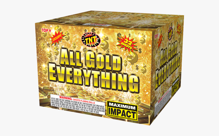 Large - Tnt Fireworks All Gold Everything, HD Png Download, Free Download