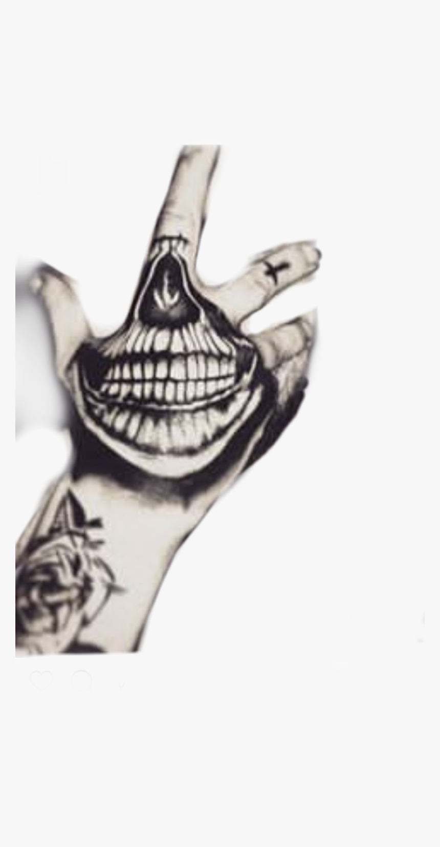 #joker #hand #smile #laugh - Joker Hand Png Picsart, Transparent Png, Free Download