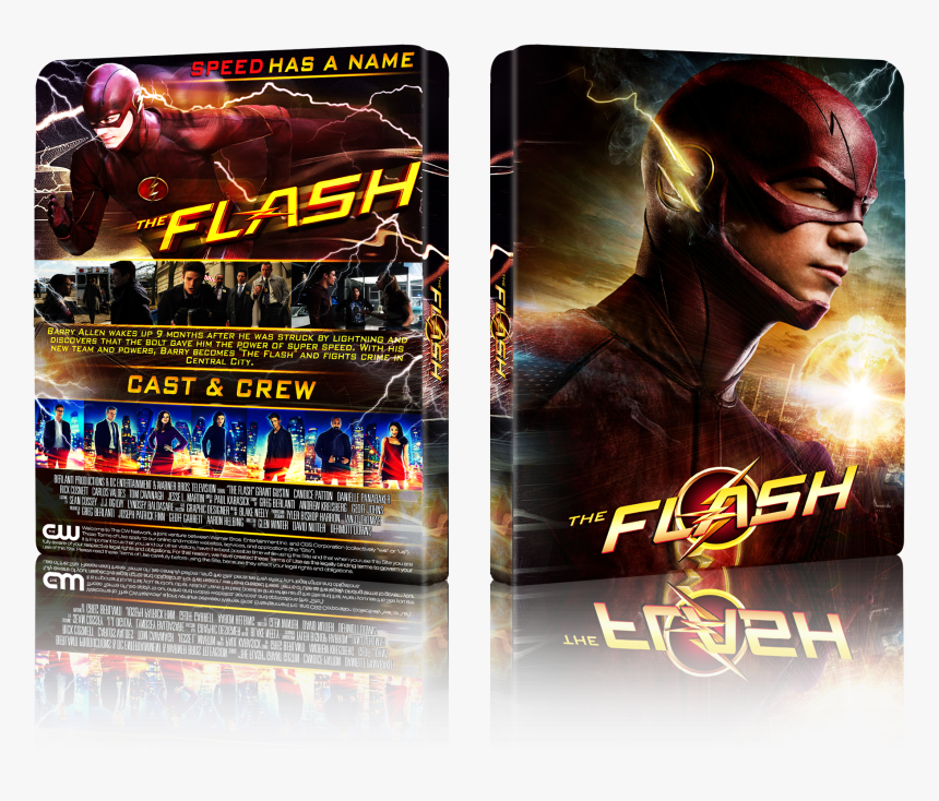 The Flash Box Art Cover - Action Film, HD Png Download, Free Download