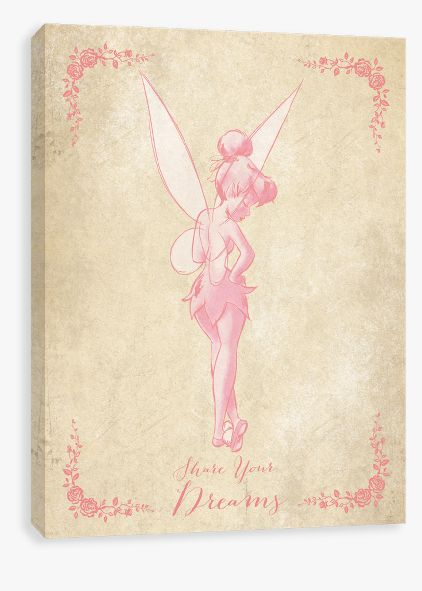 Share Your Dreams Vintage Tinker Bell - Iris, HD Png Download, Free Download