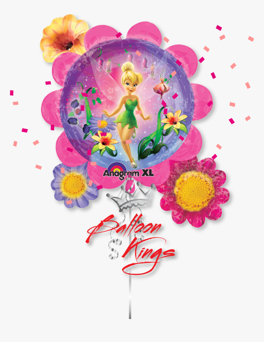 Tinker Bell - Tinkerbell Birthday Balloon, HD Png Download, Free Download