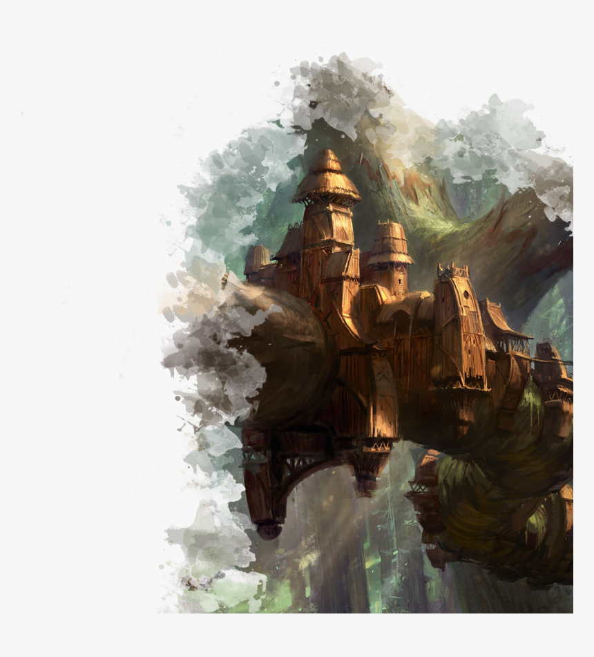 Mechanics Of Green Mana - Mtg Art Wooded Bastion, HD Png Download, Free Download