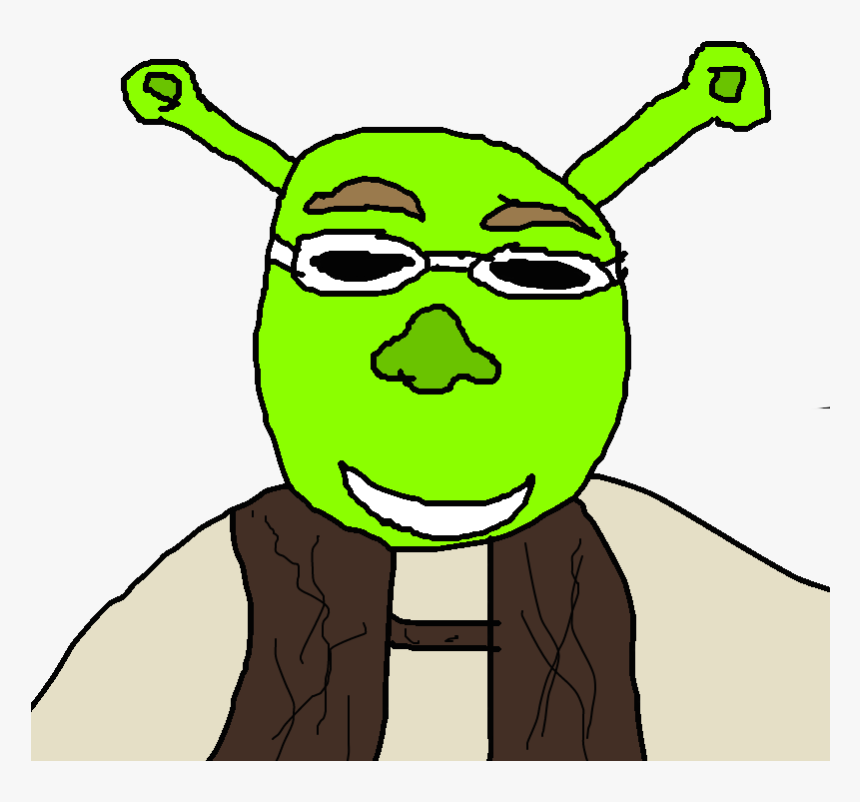 Shrek With Clout Glasses Nani - Clipart Clout, HD Png Download, Free Download
