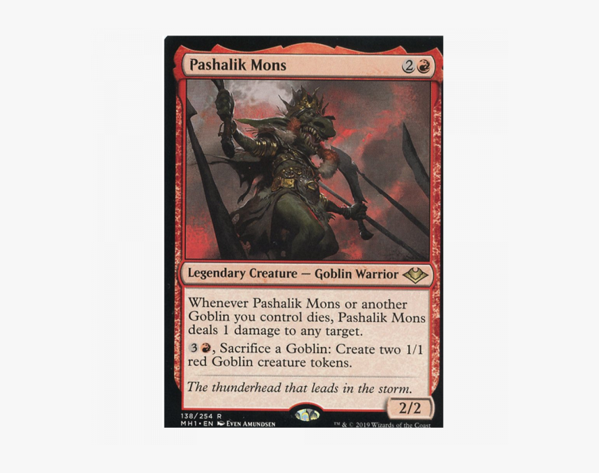 Pashalik Mons 138/254 Rare Foil Magic - Mtg Pashalik Mons, HD Png Download, Free Download