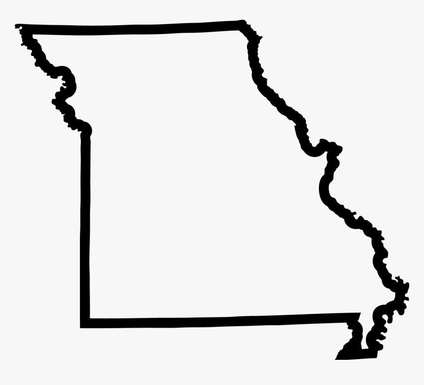 Missouri State Outline Transparent, HD Png Download, Free Download