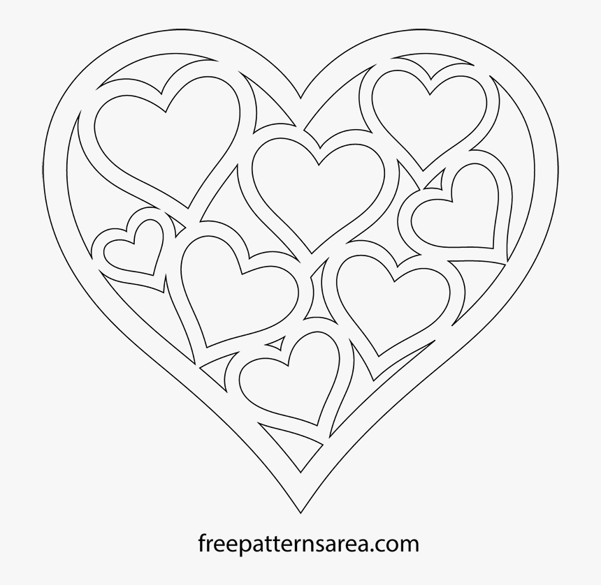 Easy Hearts At Getdrawings - Heart, HD Png Download, Free Download