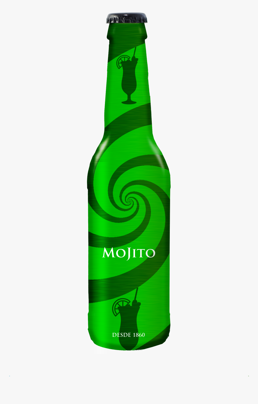 Juice Bottle Mockup - Beer Bottle, HD Png Download, Free Download