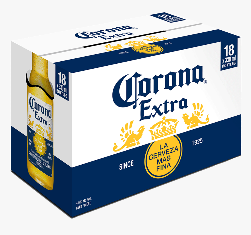 Corona Extra 18 X 330 Ml - Corona Extra, HD Png Download, Free Download