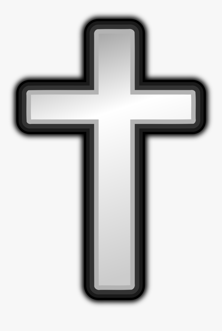12 Silver Cross Clip Art - Christian Cross Clip Art, HD Png Download, Free Download