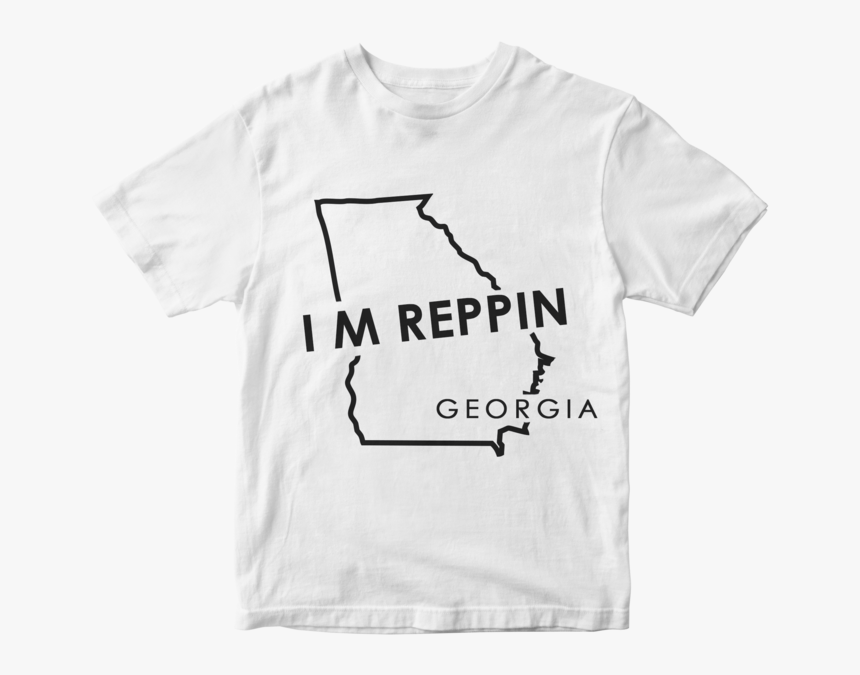 Georgia State Outline T-shirt - Remeras De Stranger Things, HD Png Download, Free Download