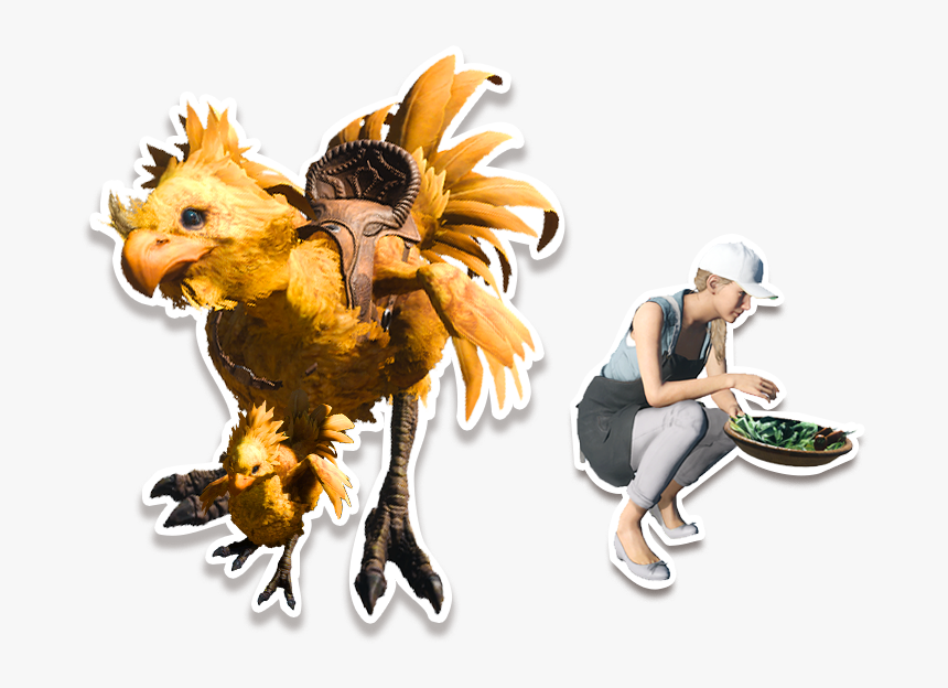 Chocobo Transparent Ffxv - Final Fantasy Xv Chocobo Png, Png Download, Free Download