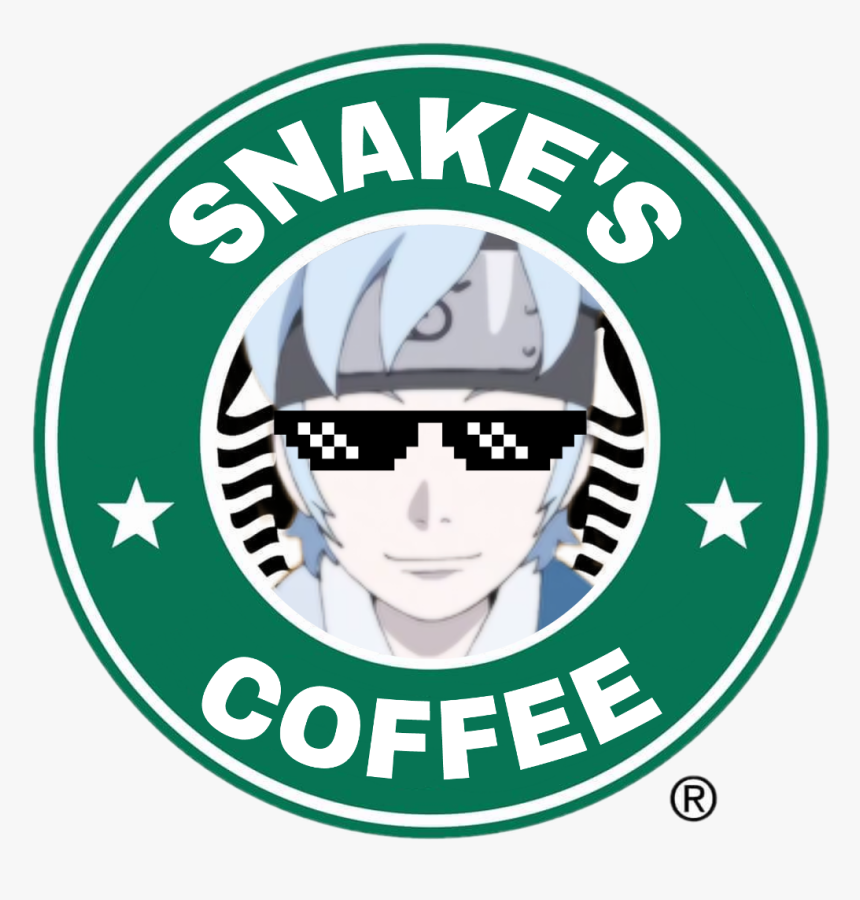 #snake #mitsuki #orochimaru #logo #naruto #boruto #starbucks - Starbucks Roblox, HD Png Download, Free Download