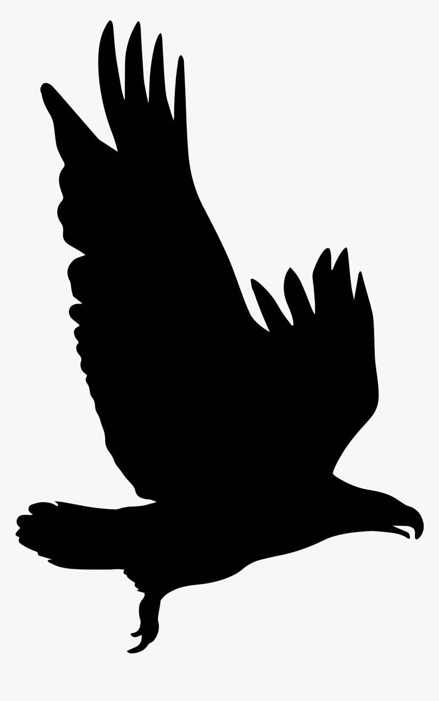 Silhouette Eagle Clip Art, HD Png Download, Free Download