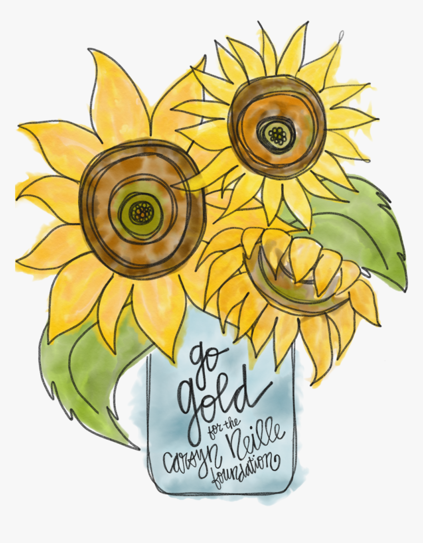 Sunflowers Clipart Bird - Sunflower, HD Png Download, Free Download