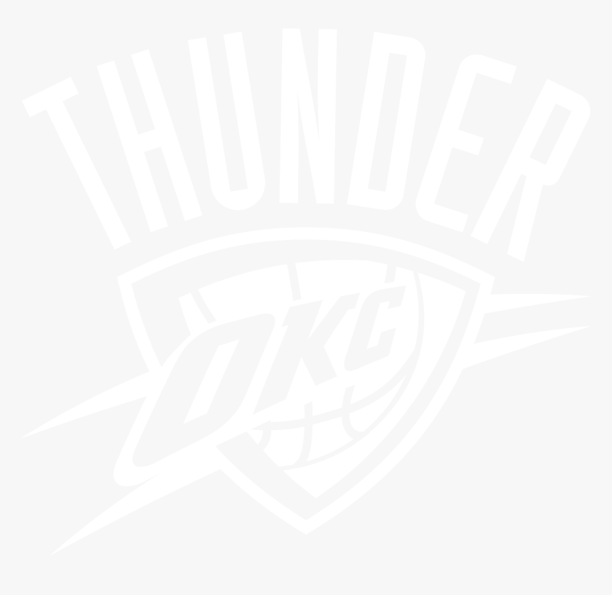 Oklahoma City Thunder Black, HD Png Download, Free Download