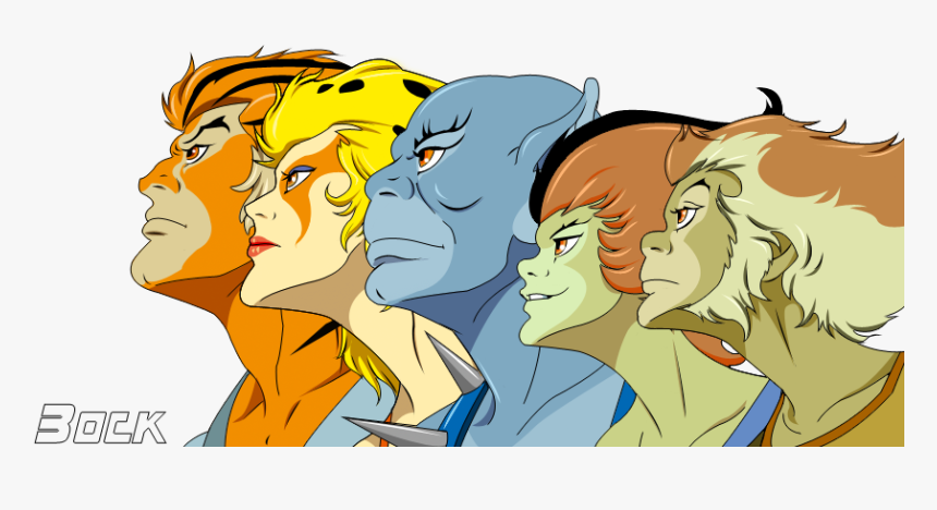 Thundercats Group Render By Mikebock Cartoon Logo, - Thundercats Group, HD Png Download, Free Download
