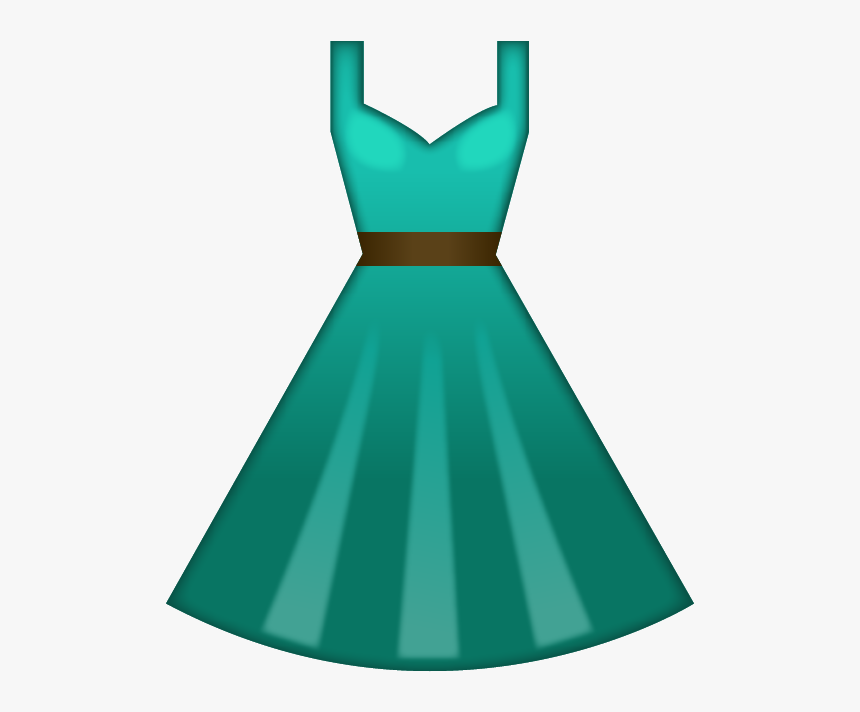 Dress Emoji, HD Png Download, Free Download