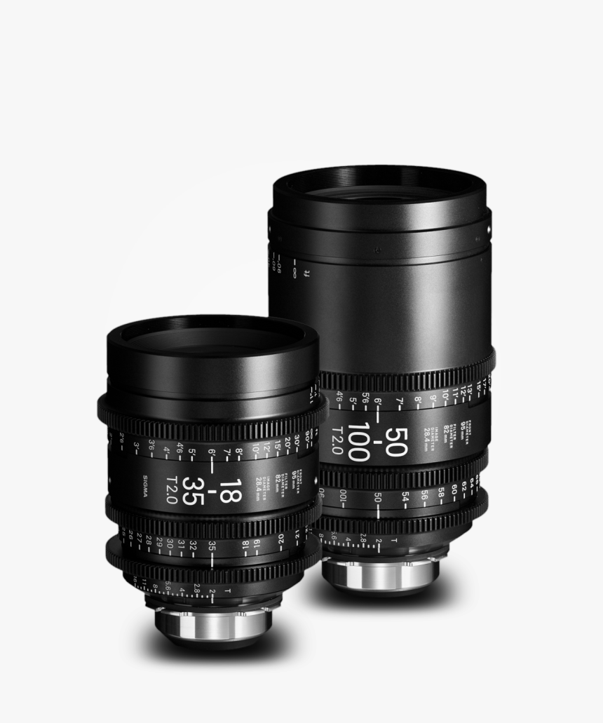 Sigma Cine Zoom Kit 2018 Duclos Lenses, Inc - Sigma Cine Lens Set, HD Png Download, Free Download