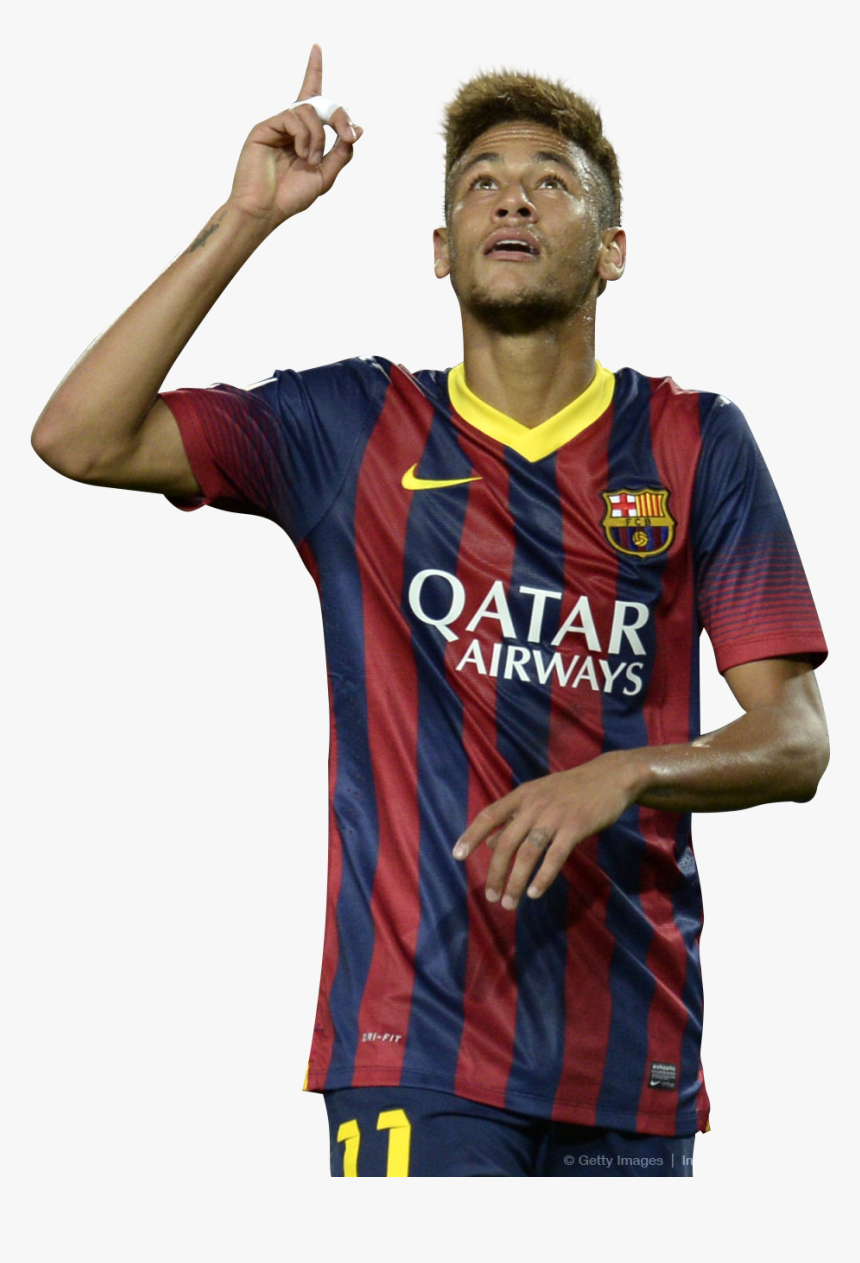 Barcelona Neymar Png - Neymar Png Barcelona, Transparent Png, Free Download