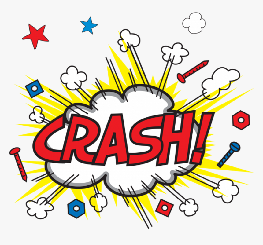 #popart #cartoon #comicbook #crash #textstickers #text - Crash Bam Boom, HD Png Download, Free Download