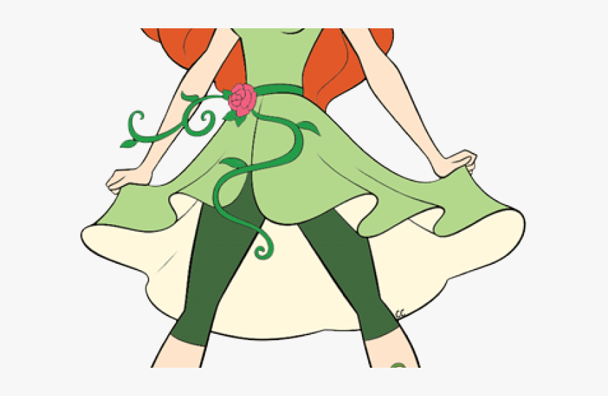 Hero Clipart Dc Superhero - Poison Ivy Dc Superhero Girls Png, Transparent Png, Free Download