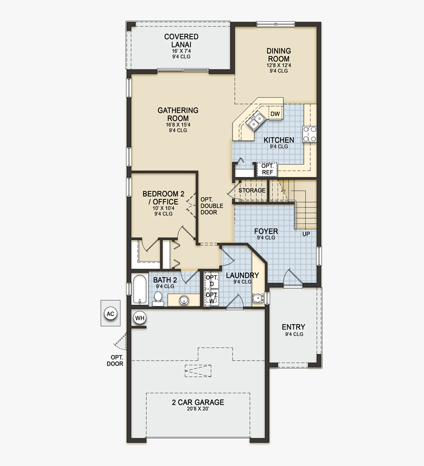 Barcelona 1-1 - Floor Plan, HD Png Download, Free Download