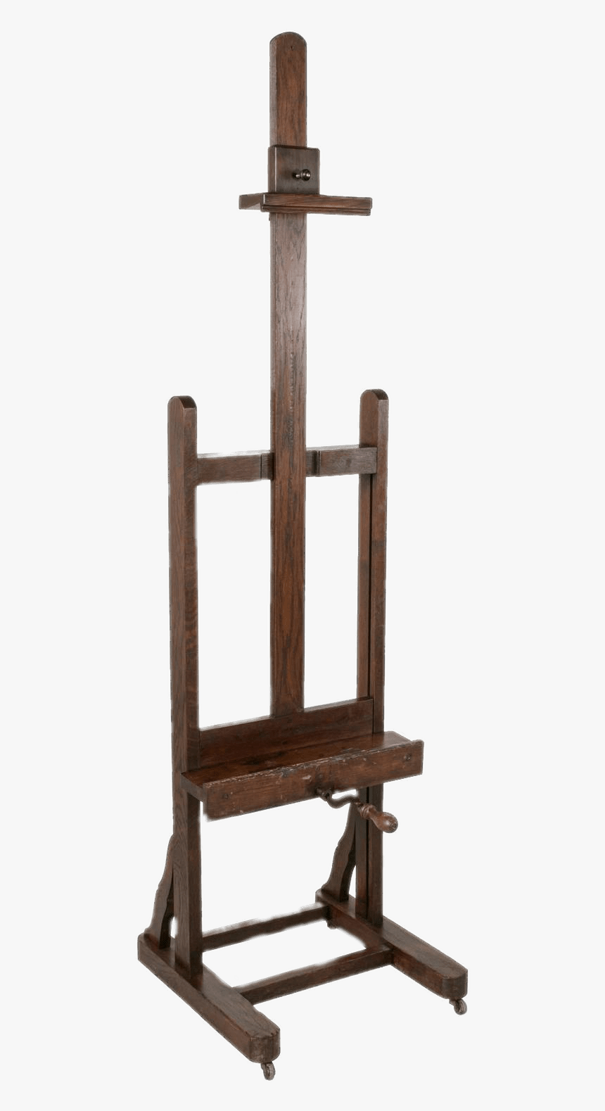Oak Floor Easel - Large Double Sided Floor Display Easels For Paintings, HD Png Download, Free Download