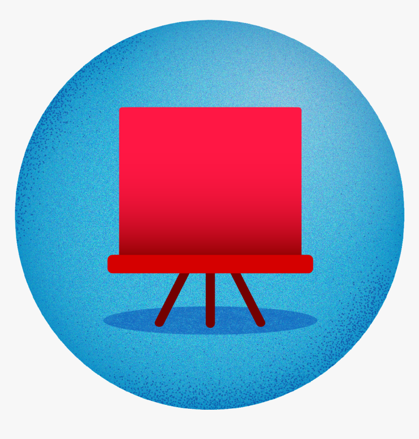 File - Blue Icon - Easel - Paiste Colorsound, HD Png Download, Free Download