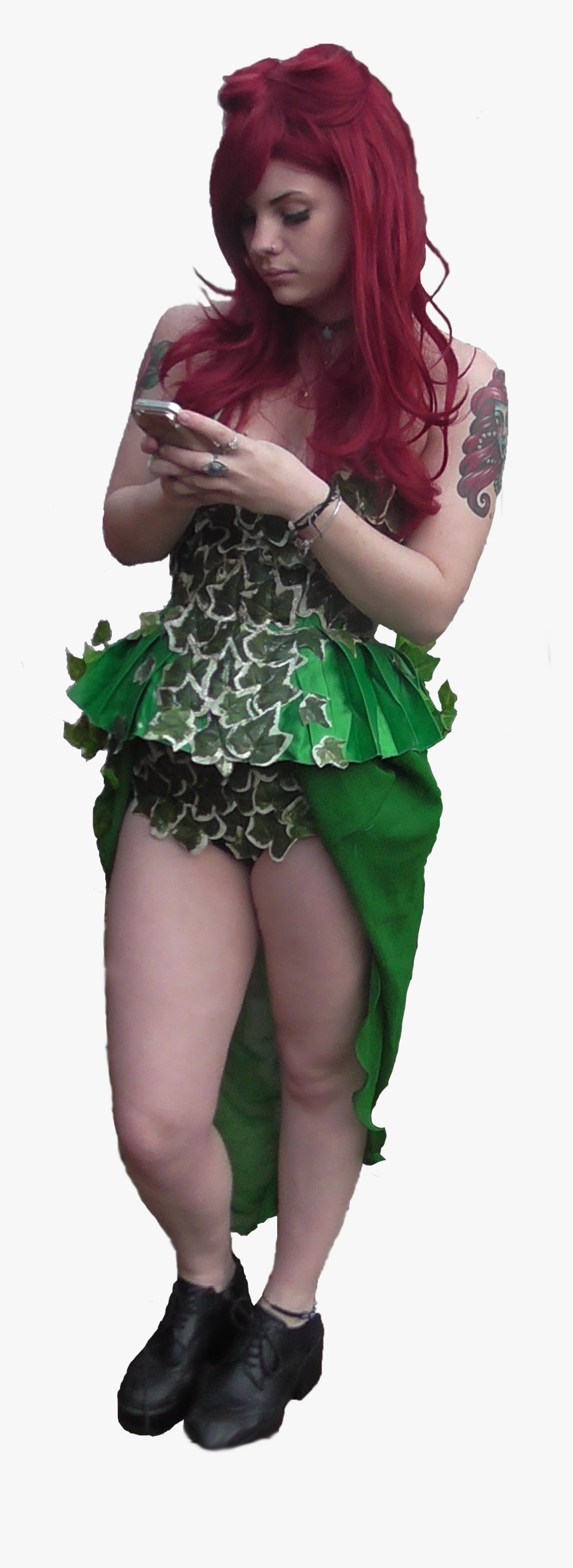 Poison Ivy Cut Out Body - Halloween Costume, HD Png Download, Free Download
