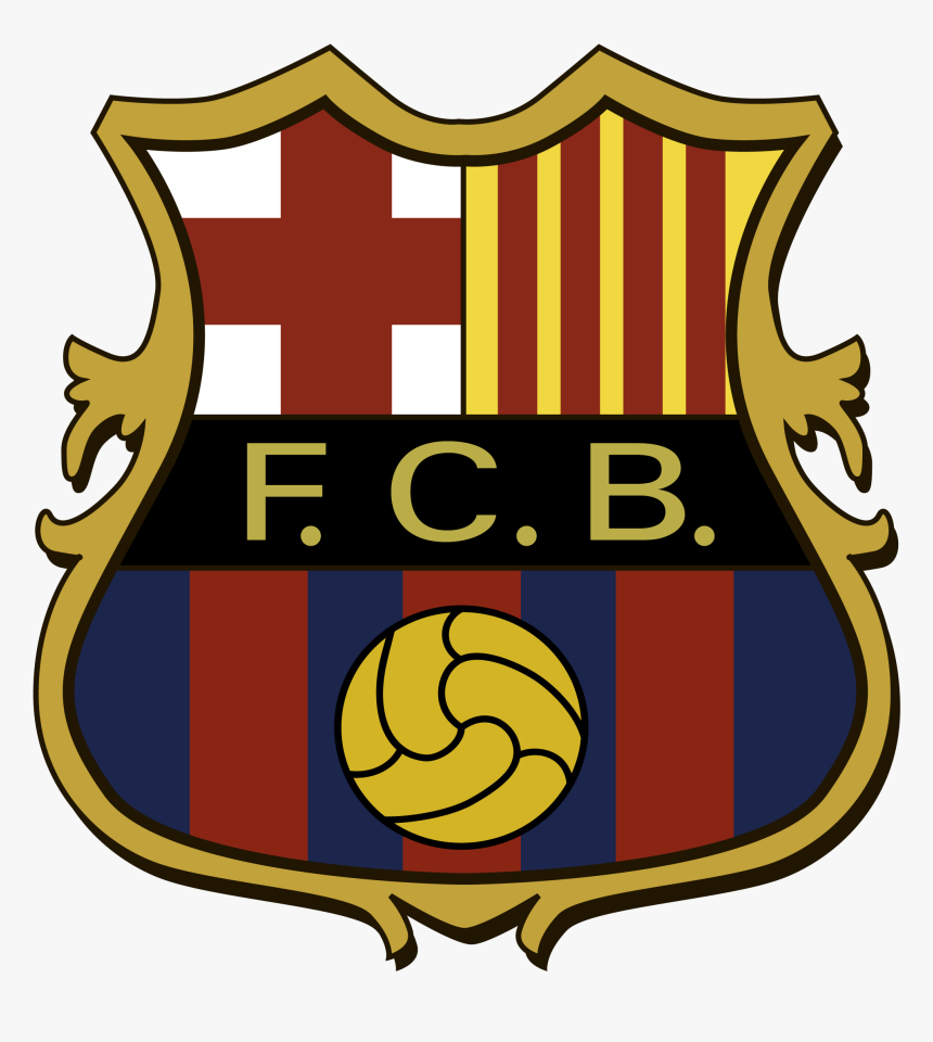 Transparent Barcelona Png Logo - Fc Barcelona Logo 1910, Png Download, Free Download