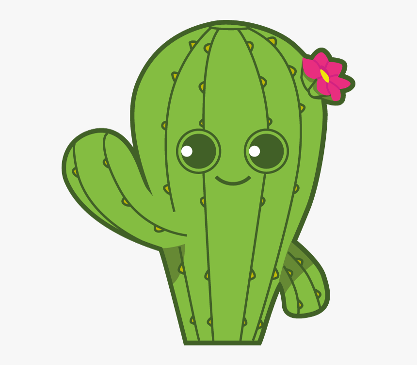 Cute Cactus No Background Clipart , Png Download - Cute Cactus No Background, Transparent Png, Free Download
