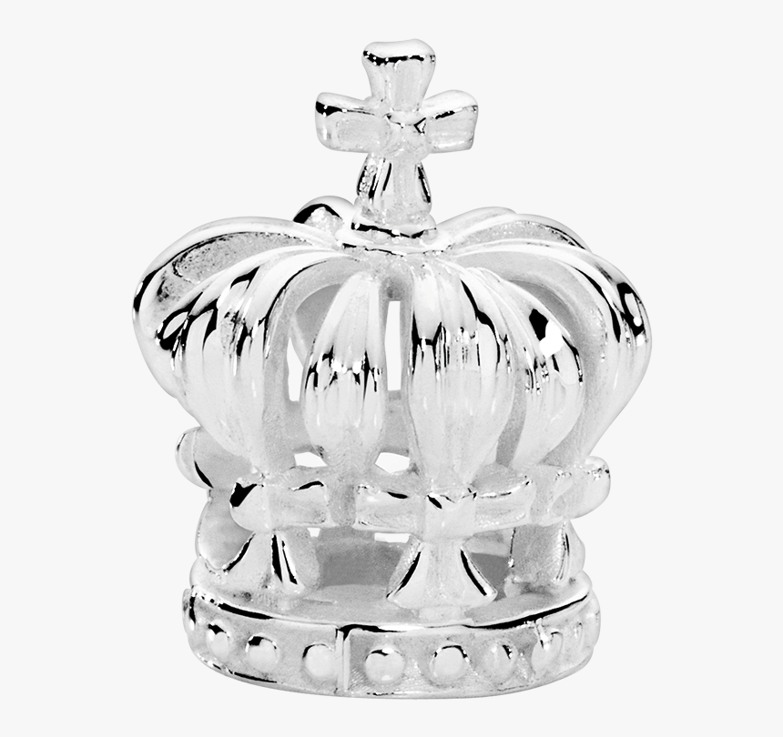 Sterling Silver Crown Charm , Png Download - Perfume, Transparent Png, Free Download