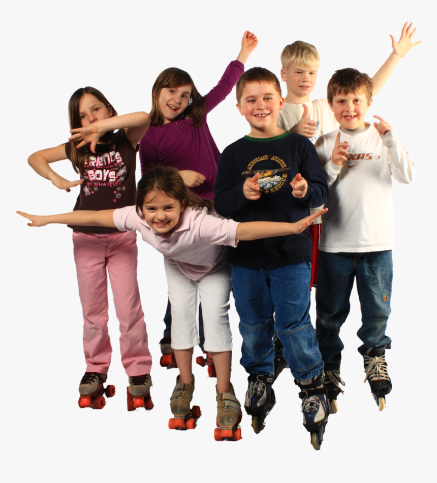 Ice Skating Kids Png, Transparent Png, Free Download