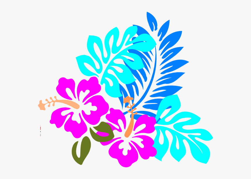 Clip Art At Clker - Colorful Flower Design Clipart, HD Png Download, Free Download