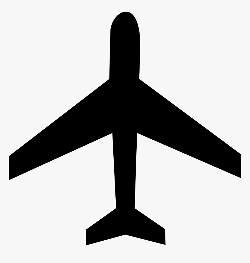 Plane Clipart Icon - Plane Icon Svg, HD Png Download, Free Download