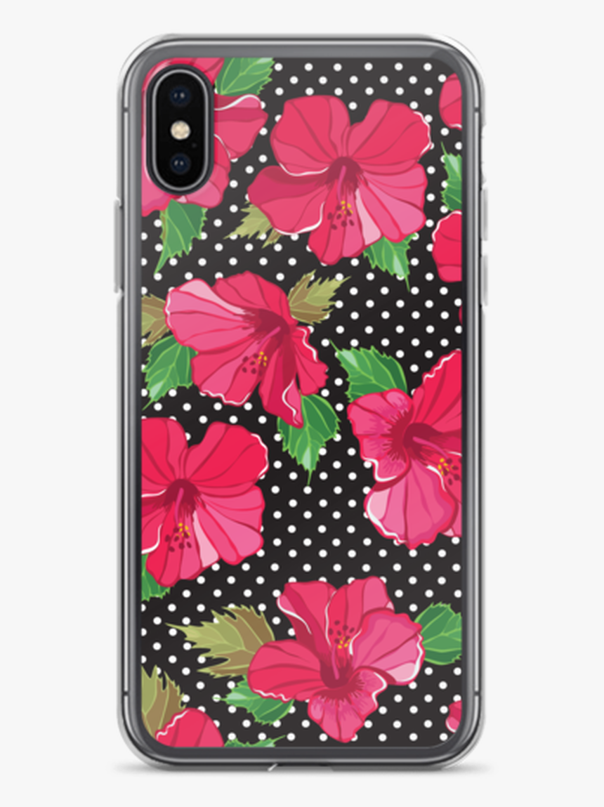 Hibiscus Flowers Iphone Case - Mobile Phone Case, HD Png Download, Free Download