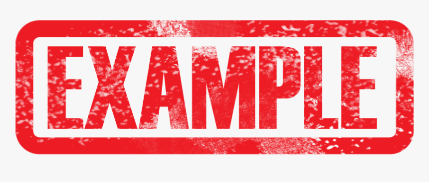 Example Stamp Png Transparent, Png Download, Free Download