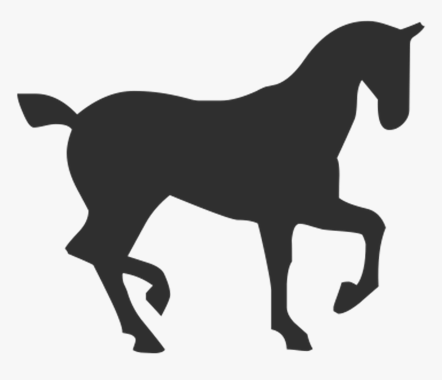 Clipart Horse Trot - Horse Trotting Clip Art, HD Png Download, Free Download