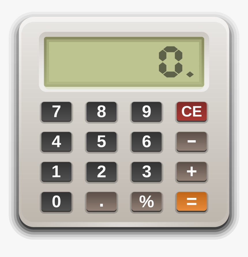 Calculator Icon - Calculator Svg, HD Png Download, Free Download