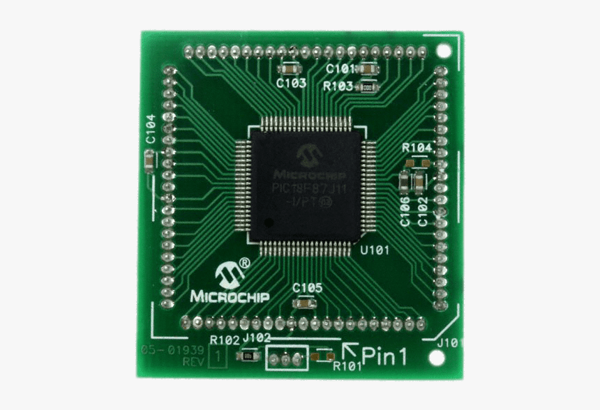 Embedded Microchip - Electronic Microchip Png, Transparent Png, Free Download