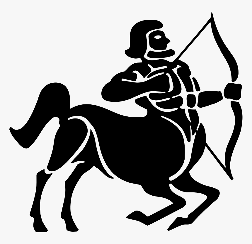 Sagittarius Drawing - Sagittarius Png, Transparent Png, Free Download